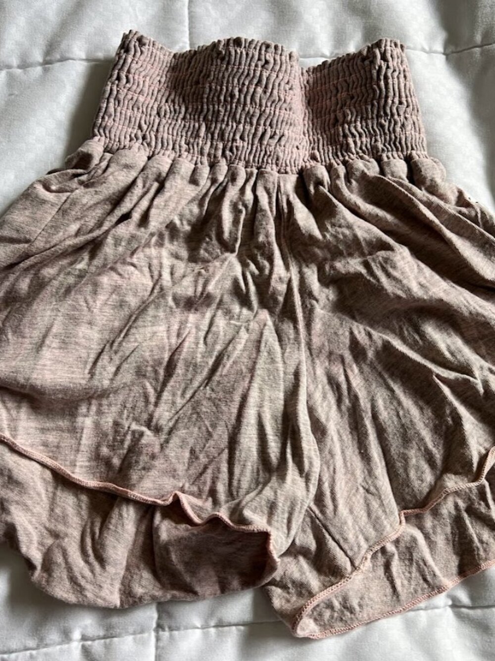 To Love Size 8 Girls Heather Pink Knit Butterfly Shorts